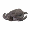 Pipers Pit 7 in. Sea Turtle Indoor & Outdoor Statue; Grey PI3096072